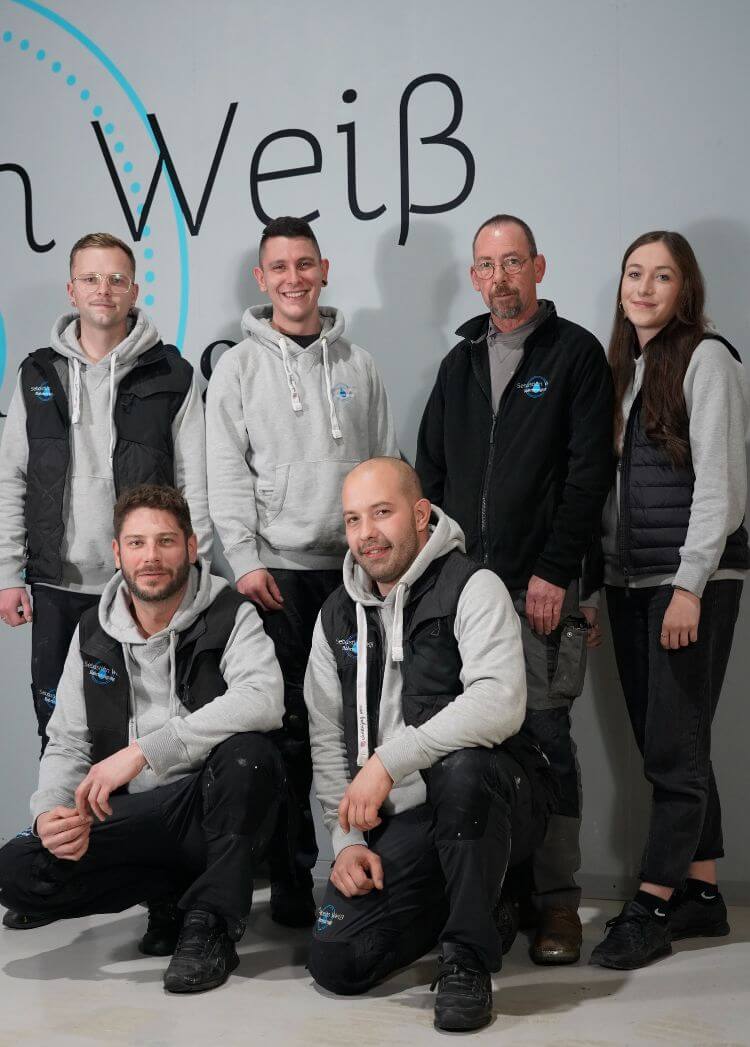 Teambild Rohrreinigung Weiß Teambild Rohrreinigung Weiß